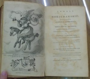 Annals of Horsemanship title page and frontispiece
