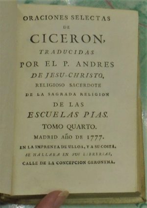 Cicero title page