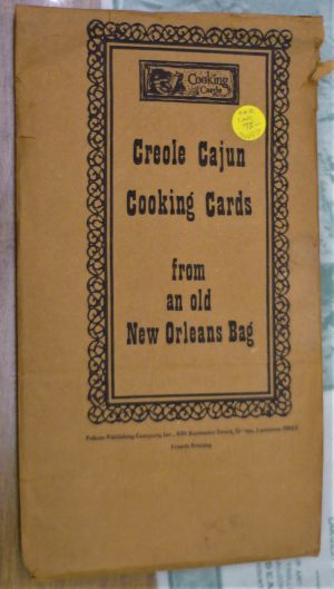 Creole Cajun Cooking Cards in bag