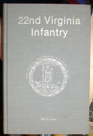 22nd Virginia Infantry front cover