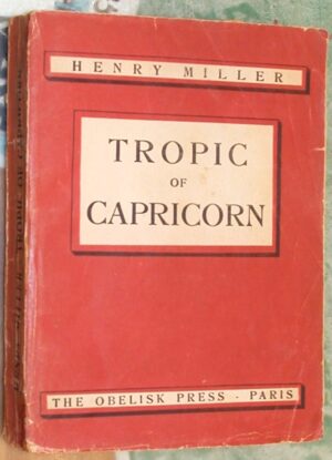 Tropic of Capricorn front cover
