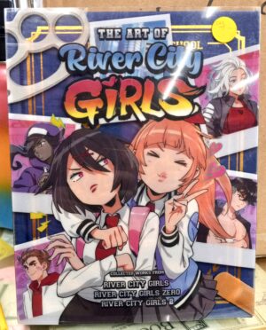 The Art of River City Girls front of plastic slipcover