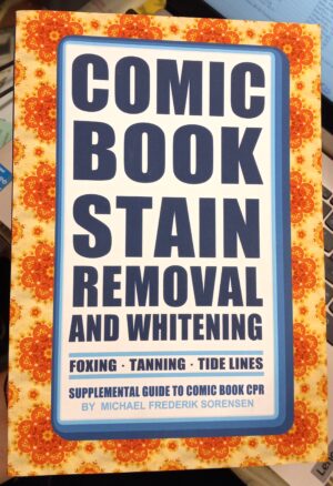 Comic Book Stain Removal and Whitening front cover