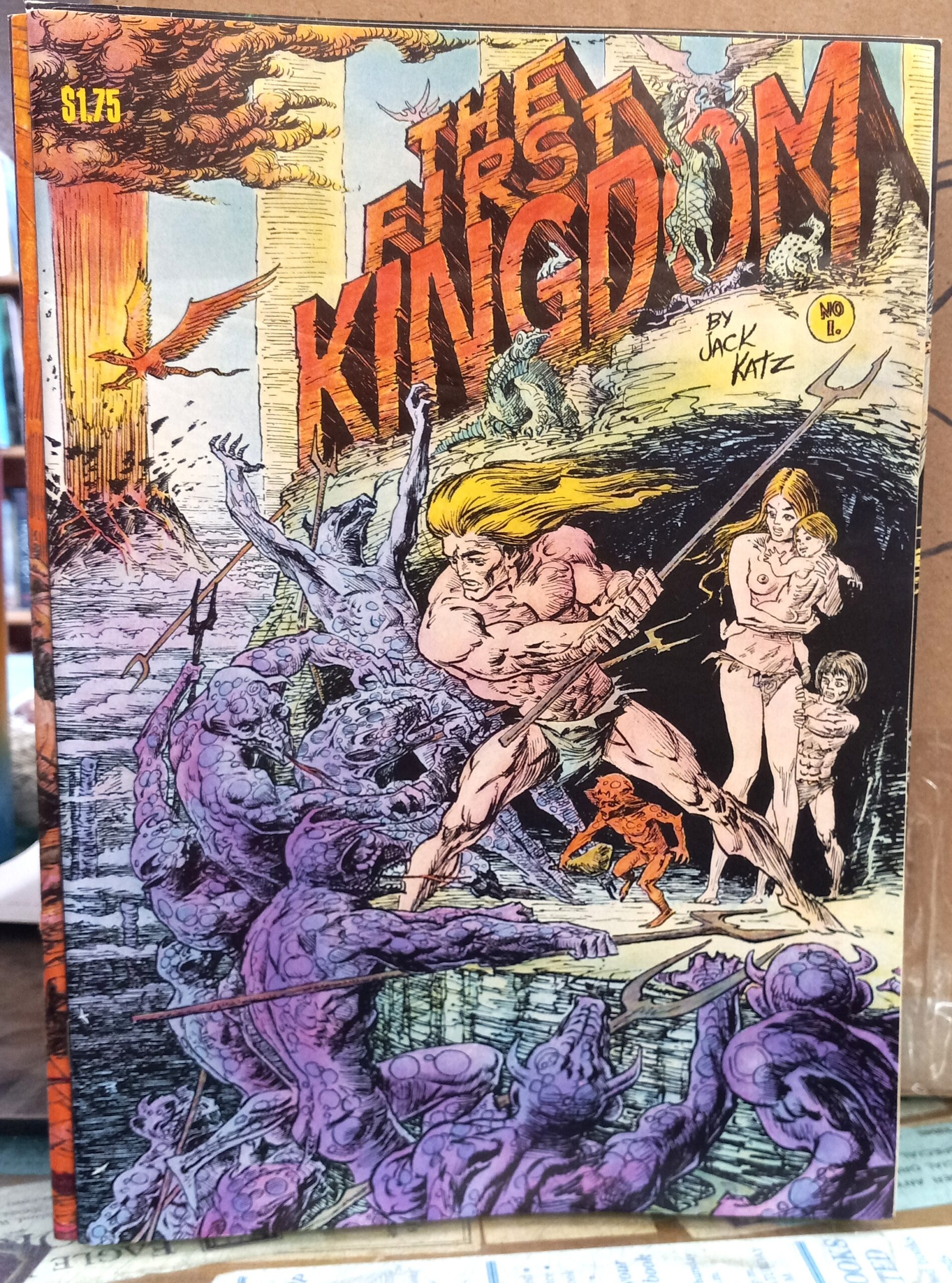 The First Kingdom front cover of first issue