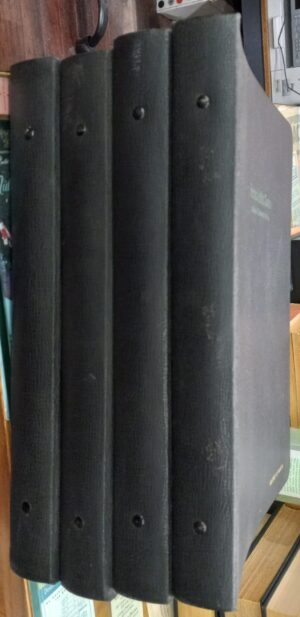 Famous Artists Course spines of all four volumes