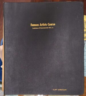 Famous Artists Course front cover of binder